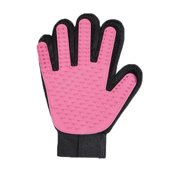 Перчатка для вычесывания шерсти кошек и собак, чесалка,