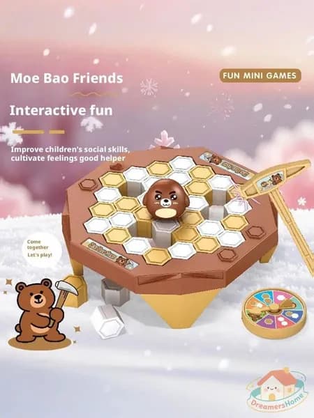 Настольная игра Лас Играс KIDS, премиумнабор для спасения пингвина и всей семьи