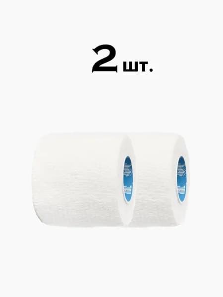 7GL PRO-S405 Hockey Grip Tape грип-лента для обмотки рукоятки клюшки 50ММ Х 4,5 М( Белая 2 шт. )