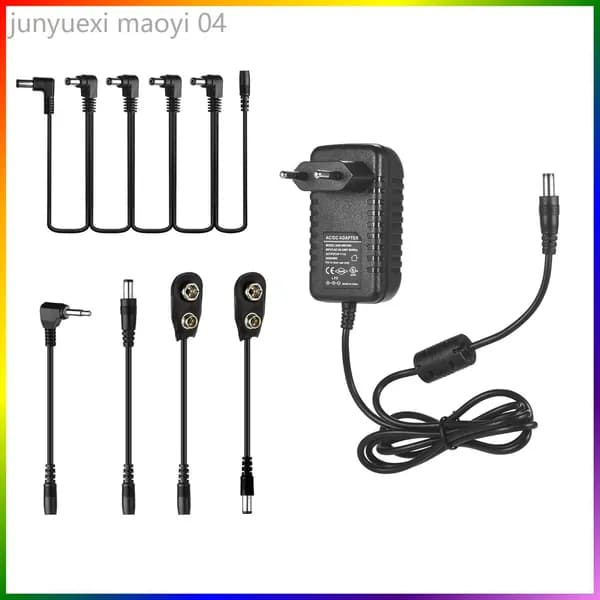 Caline CP-07A Блок питания для гитарных эффектов DC 9V 1A с 5-канальным гирляндным
