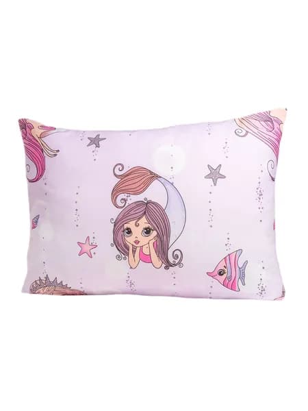 Наволочка на молнии Arneo Home Ariel Pink 40x60 см, 1 шт., 100% хлопок