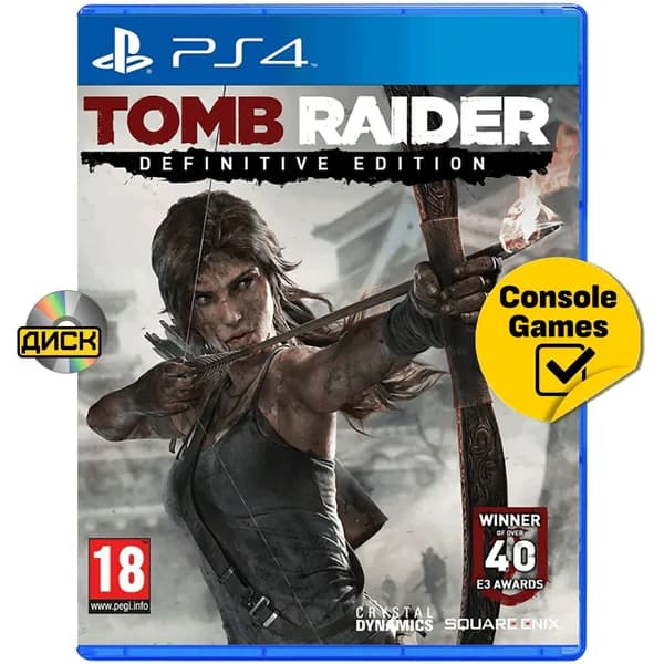 Игра PS4 Tomb Raider: Definitive Edition (русская версия) (PlayStation 4, Русская версия)