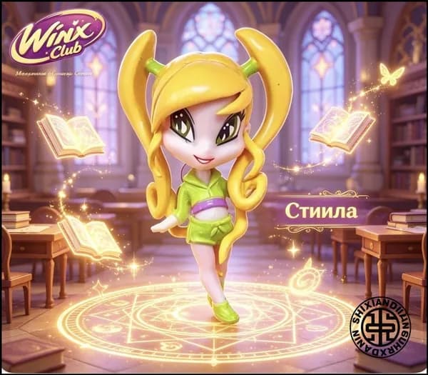 Эксклюзивный миниобраз Феи Винкс, игрушка Стеллы