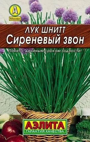Семена Лук шнитт Сиреневый звон 0.5 г, Агрофирма Аэлита