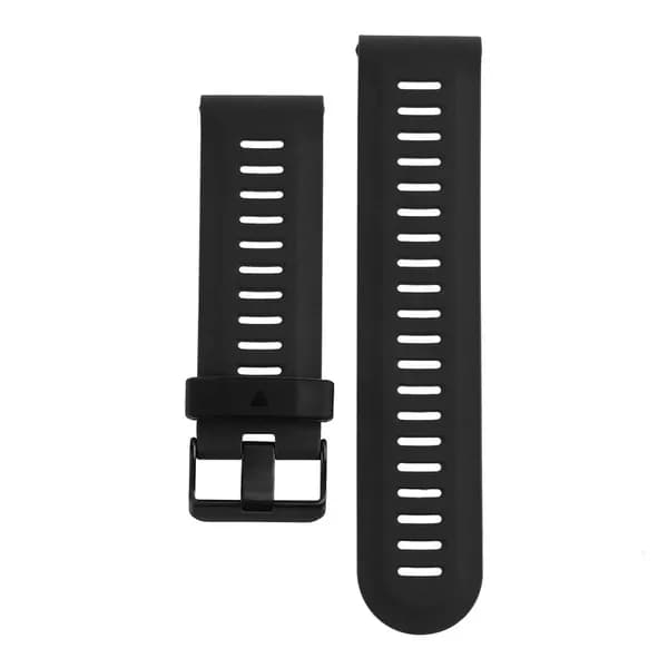Сменный силиконовый ремешок для Garmin Fenix 3/3 HR/5X, чёрный, 26 мм