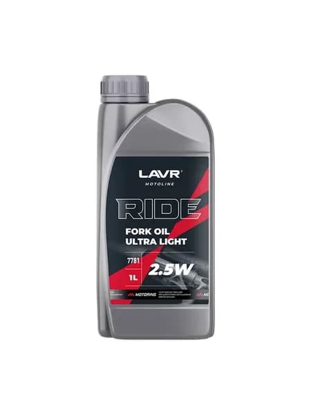 Вилочное масло Лавр RIDE Fork oil MOTO 1 л