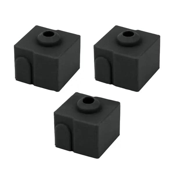 Силиконовый чехол для хотэнда Ender 3 V3 SE, 3 шт., для 3D-принтера / черный.