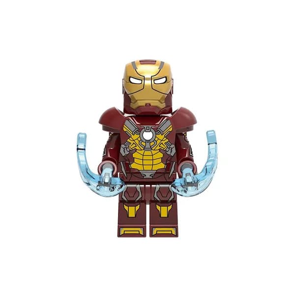 Серия Супергерой Marvel Минифигурки блоки /Мстители Железный Человек Человек-Паук