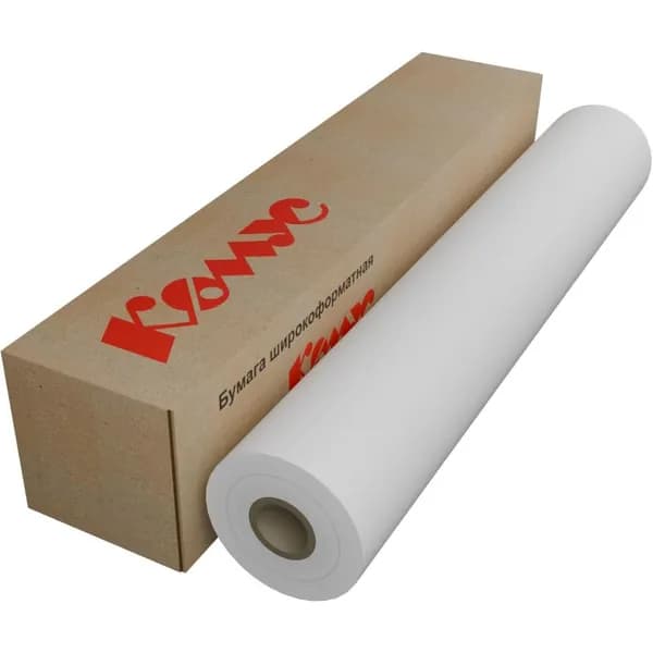 Бумага широкоформатная InkJet 70г 841ммх175 76мм