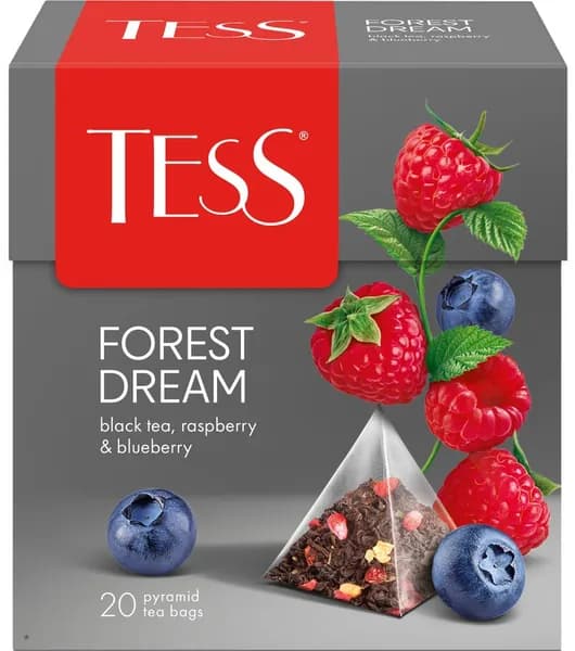 Чай черный TESS Forest Dream, 20пир