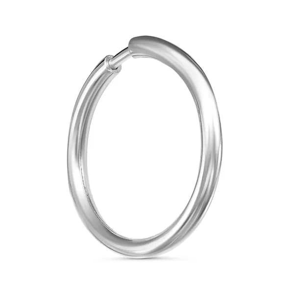 Серьга одиночная 10 мм из серебра