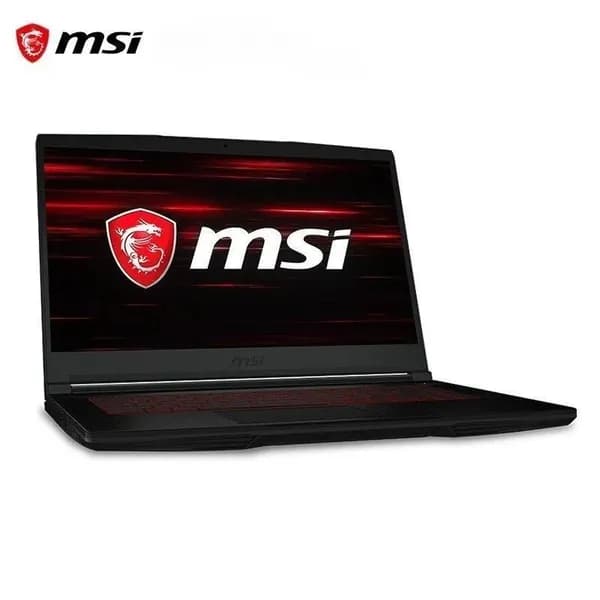 MSI Ноутбук 15.6", Intel Core i5-9300H, RAM 32 ГБ, SSD 512 ГБ, NVIDIA GeForce GTX 1650 Max-Q (4 Гб), Windows Pro, черный матовый, Английская раскладка