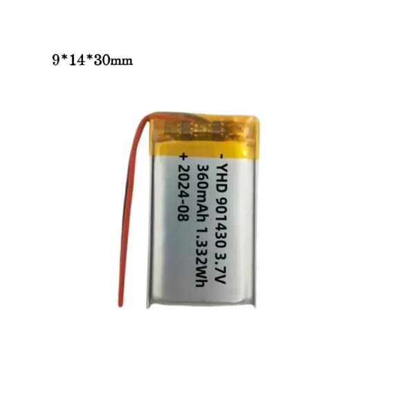 901430( 9*14*30mm) полимерная литиевая батарея для наушников Bluetooth 360mAh 3,7 В 1шт