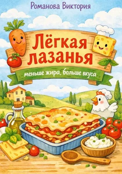 Лёгкая лазанья: меньше жира, больше вкуса | Романова Виктория | Электронная книга