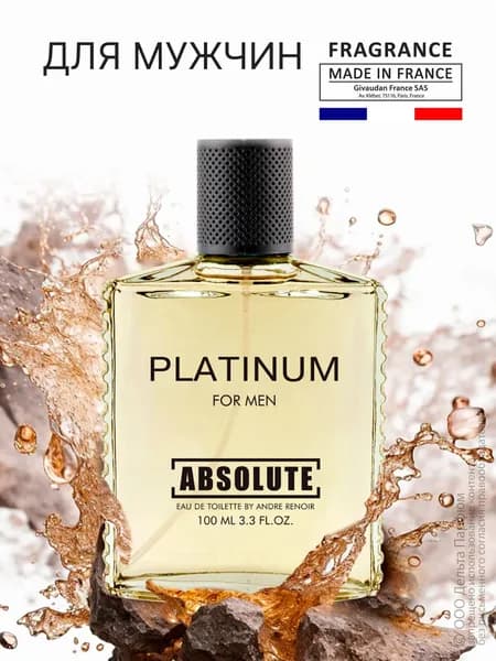 Туалетная вода мужская 100 мл Absolute Platinum