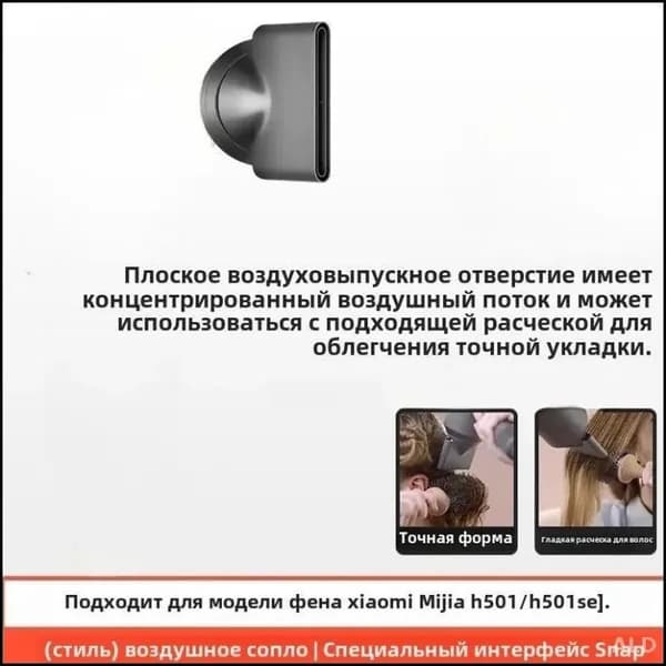 Насадка для фена Xiaomi Mijia H501 H501SE (стайлинг) поли
