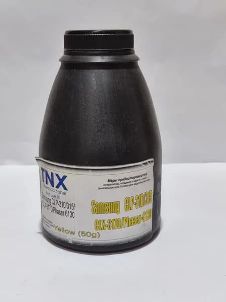 Тонер Samsung CLP 310/315/CLX-3170 yellow (ф.с.50 г) (совм)
