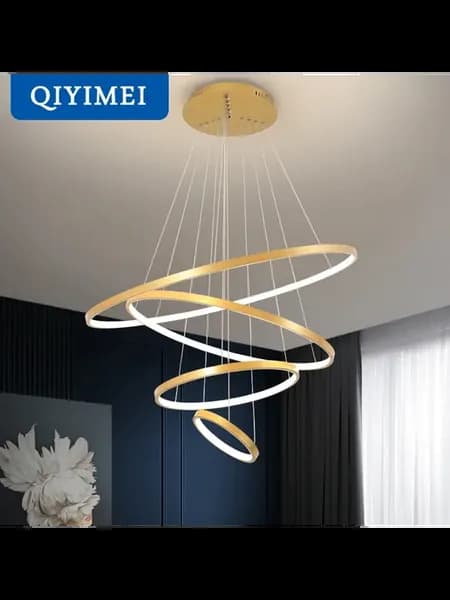 Подвесные светодиодные светильники круглые, 1ring 4
