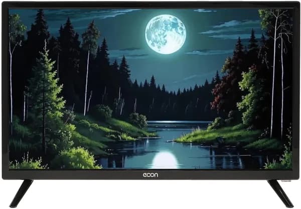 ECON Телевизор 24″ HD, черный