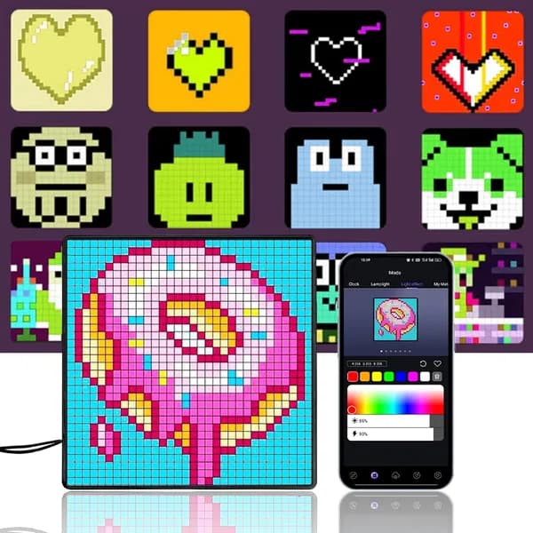 Светодиодная панель pixel art display light 32x32 пикселя