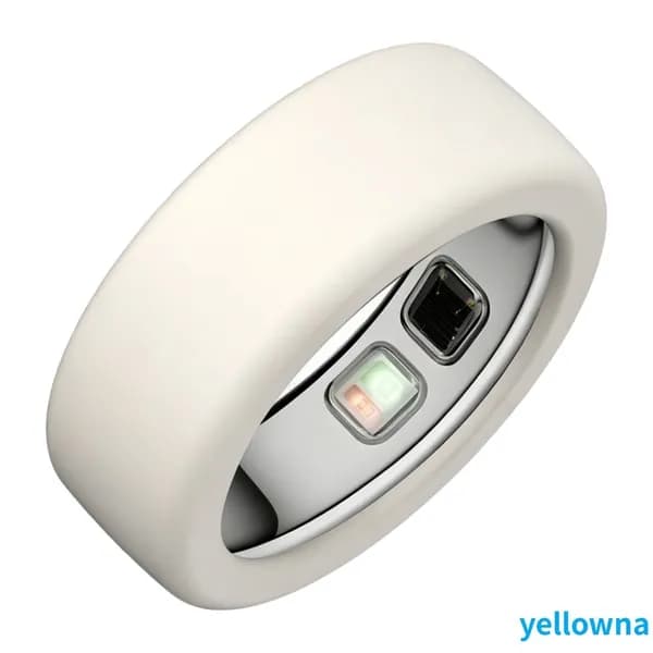 Силиконовый чехол для кольца Oura Ring 5, белый, размер S