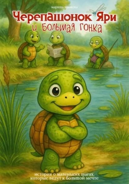 Черепашонок Яри и большая гонка | Марина Знамова | Электронная книга