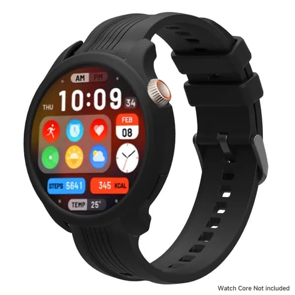 силиконовый ремешок + защитный чехол для Amazfit Balance, спортивный браслет для умных часов Аксессуары