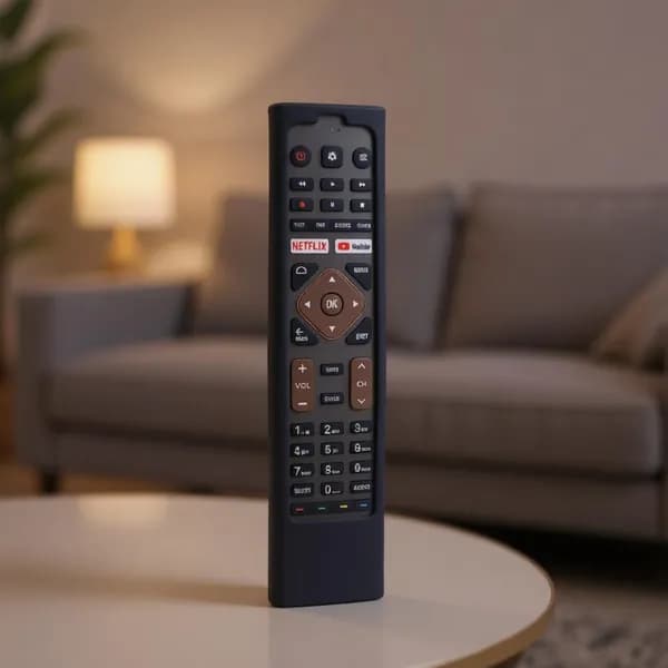 Подходит для пульта дистанционного управления телевизором Haier HTR A27 силиконовый защитный чехол-черный