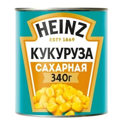 Кукуруза Хайнц Сахарная, 340г