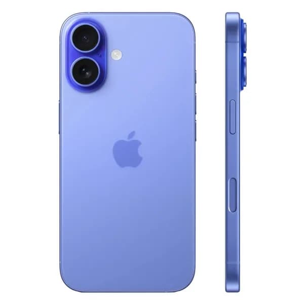 Муляж iPhone 16 Plus Ultramarine / Макет-копия смартфона Айфон 16 плюс ультрамарин / Образец для витрины iPhone 16 плюс ультрамарин