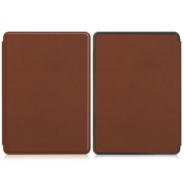 Чехол для Kindle Paperwhite 12-го поколения и Colorsoft Signature Edition 7 дюймов, коричневый, с функцией автоматического пробуждения