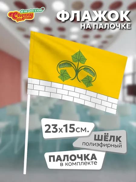 Флаг 23x15 на палочке Оричевский район (Кировская область)