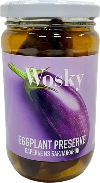 Варенье из баклажанов Wosky, 465 г