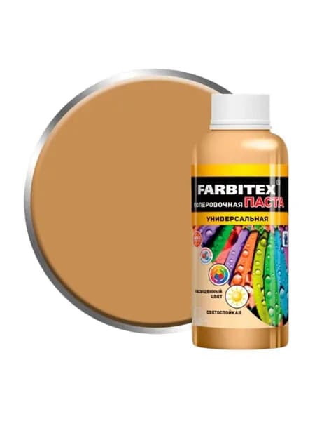 FARBITEX Колер Горчичный 100 мл