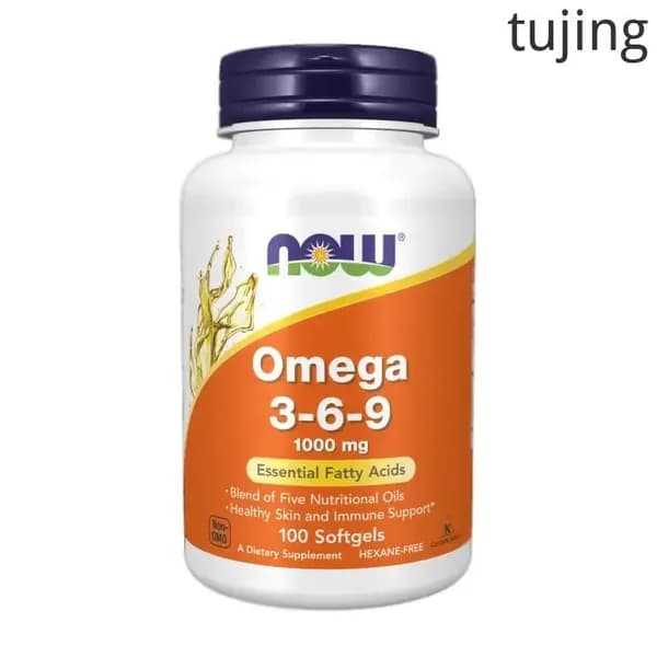 Омега 3-6-9 NOW Omega 3 6 9 1000 мг, 100 гелевых капсул