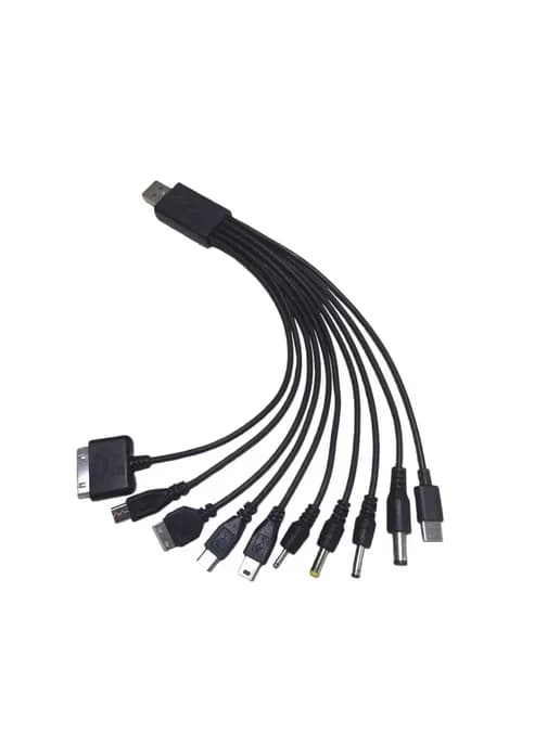 Универсальный USB-кабель 10-в-1 Для Зарядки Мобильных Телефо