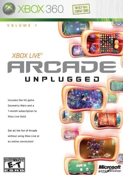 Игра Arcade Unplugged (Volume 1) Xbox 360 Диск