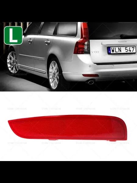Для 2008-2012 S40 V50 Volvo отражатель заднего бампера преду