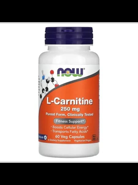 Витамины Carnitine 250 мг 60 капсул