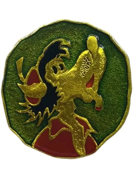 Знак Ну, погоди! Герои мультфильма. Волк. Советский значок. Алюминий, на булавке
