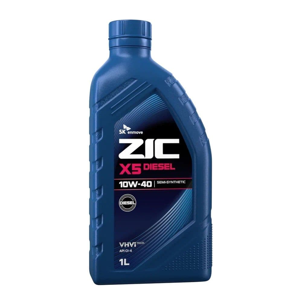 ZIC X5 DIESEL 10W-40 Масло моторное, Полусинтетическое, 1 л