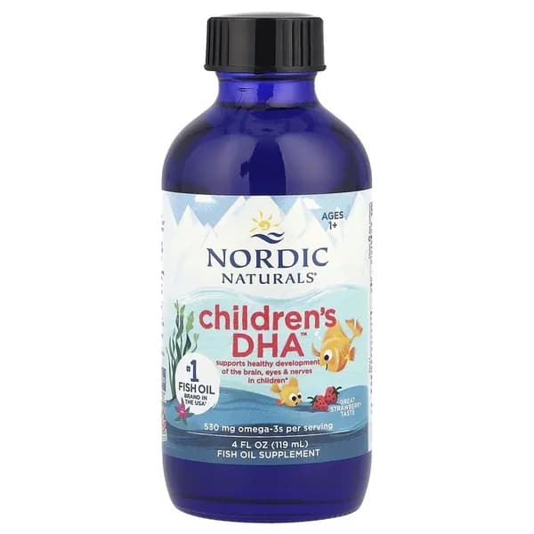 Nordic Naturals, Жидкая омега-3 для детей 1-6 лет, 119мл, DHA 530мг