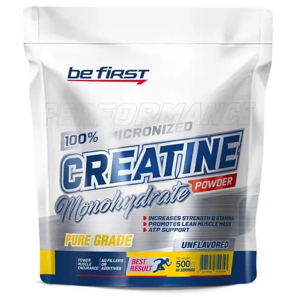 Be First Micronized Creatine monohydrate powder 500 г без вкуса