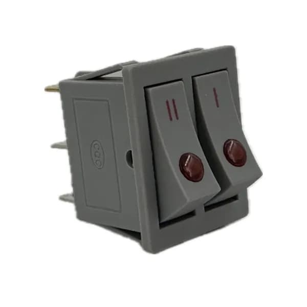 Выключатель / Переключатель / Кнопка KCD4 16A 250V для маслянного обогревателя (6 контактов)