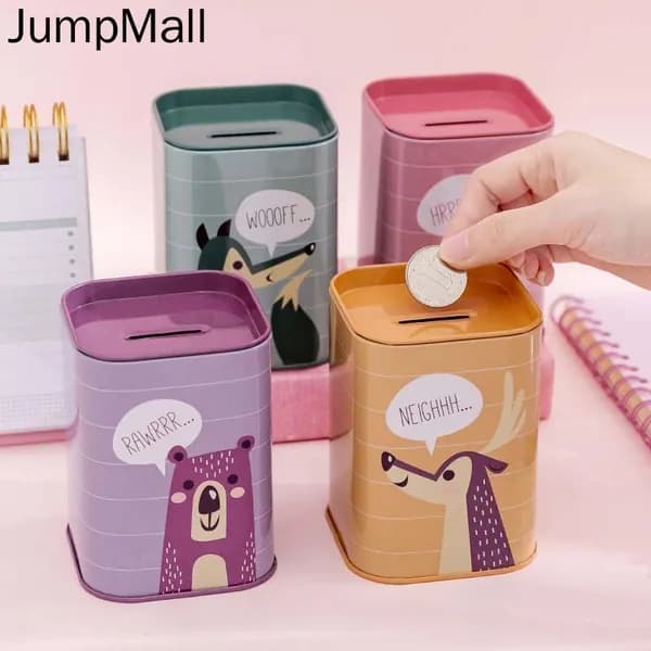 Копилка для денег, 8х10.5 см, 1 шт