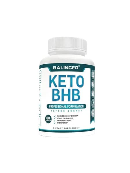 Keto Bhb самые эффективные капсулы для кето-диеты, способствующие похудению и кетозу, жиросжигатель, 60/120 капсул