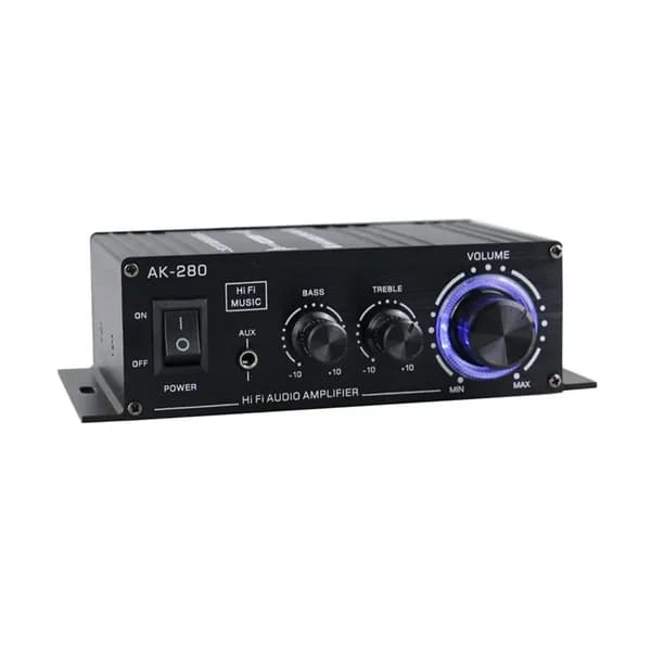 Hi-Fi усилитель AK-280, компактный, 155 75 46 мм