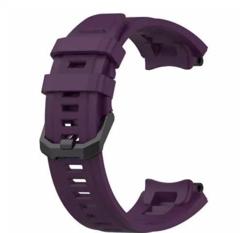 Подходит для Huami Band T-Rex2 Amazfit монохромный спортивный силиконовый сменный браслет черный