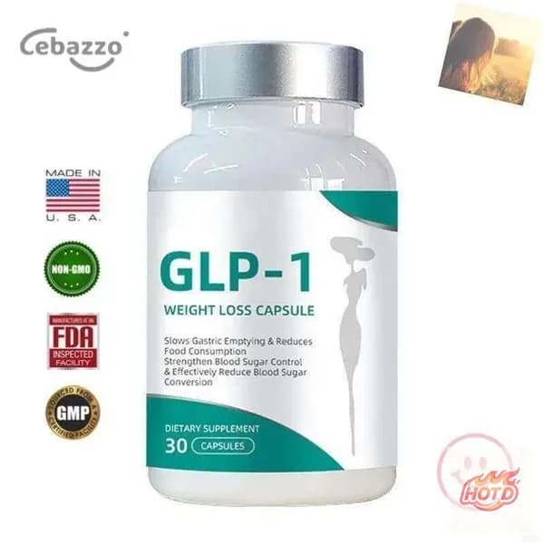 Капсулы GLP-1 для контроля веса и снижения аппетита, натуральная формула CO846