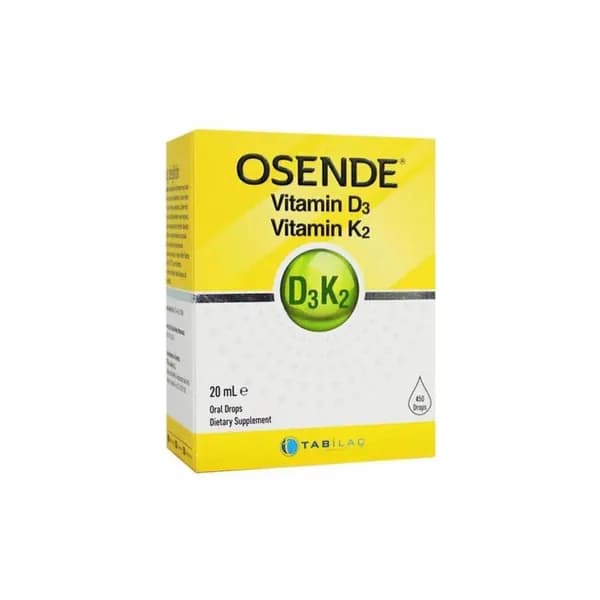 Osende Витамин D3 K2 (Менаквинон 7) Капли 20 мл